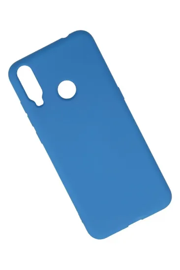 Newface General Mobile GM 10 Kılıf Nano içi Kadife Silikon - Mavi resmi