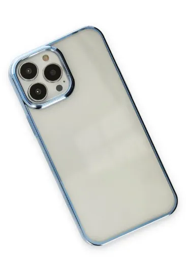 Newface iPhone 13 Pro Kılıf Element Silikon - Sky Blue resmi