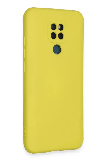 Newface General Mobile GM 20 Kılıf Nano içi Kadife Silikon - Sarı resmi