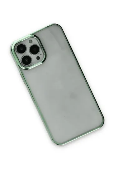 Newface iPhone 13 Pro Kılıf Element Silikon - Yeşil resmi