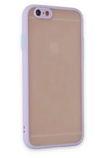Newface iPhone 6 Kılıf Montreal Silikon Kapak - Mor resmi