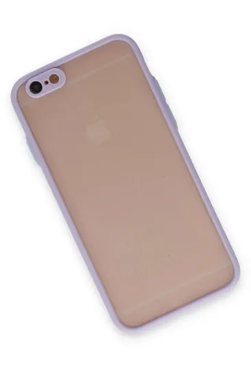 Newface iPhone 6 Kılıf Montreal Silikon Kapak - Mor resmi