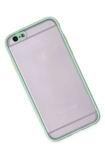 Newface iPhone 6 Kılıf Montreal Silikon Kapak - Turkuaz resmi