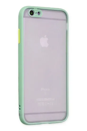 Newface iPhone 6 Kılıf Montreal Silikon Kapak - Turkuaz resmi