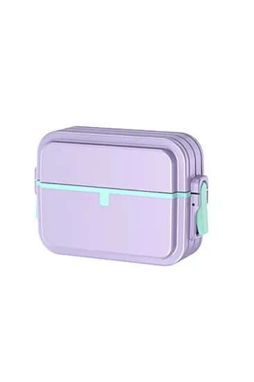 Newface Airpods 3 (3.nesil) 404 Kilitli Kılıf - Lila resmi