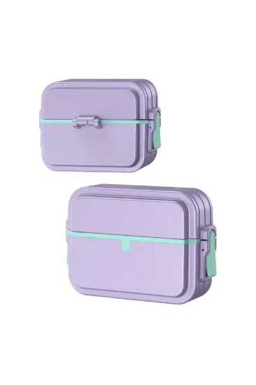 Newface Airpods Pro 2 (2.nesil) 404 Kilitli Kılıf - Lila resmi