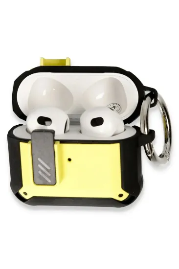 Newface Airpods 3 (3.nesil) Truva Kılıf - Sarı resmi