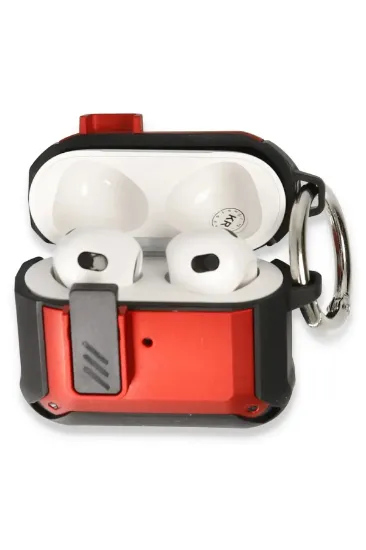 Newface Airpods Pro 2 (2.nesil) Truva Kılıf - Kırmızı resmi