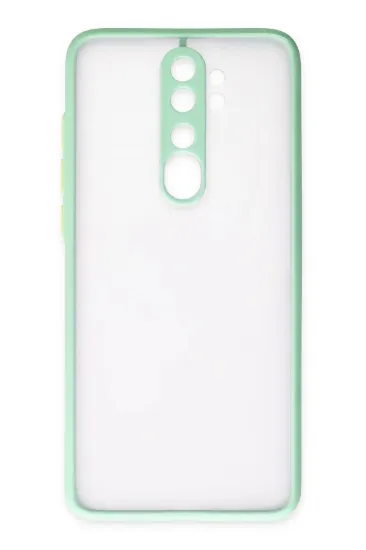 Newface Xiaomi Redmi Note 8 Pro Kılıf Montreal Silikon Kapak - Turkuaz resmi