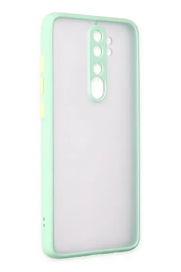 Newface Xiaomi Redmi Note 8 Pro Kılıf Montreal Silikon Kapak - Turkuaz resmi
