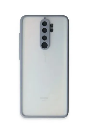 Newface Xiaomi Redmi Note 8 Pro Kılıf Montreal Silikon Kapak - Gri resmi