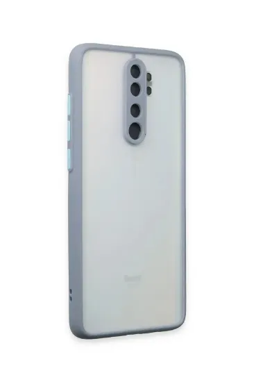 Newface Xiaomi Redmi Note 8 Pro Kılıf Montreal Silikon Kapak - Gri resmi