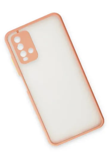 Newface Xiaomi Redmi 9T Kılıf Montreal Silikon Kapak - Pembe resmi