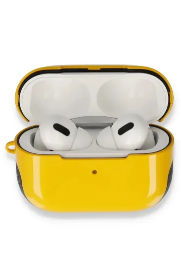 Newface Airpods 3 (3.nesil) 3in1 Kılıf - Sarı resmi