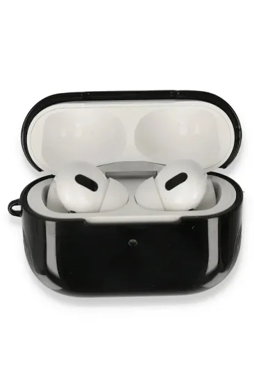 Newface Airpods Pro (1.nesil) 3in1 Kılıf - Siyah resmi