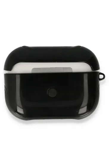 Newface Airpods Pro (1.nesil) 3in1 Kılıf - Siyah resmi