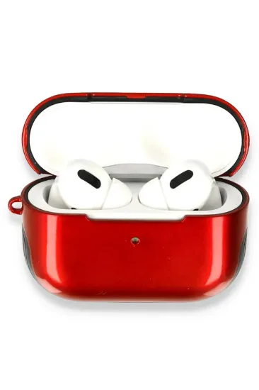 Newface Airpods Pro (1.nesil) 3in1 Kılıf - Kırmızı resmi