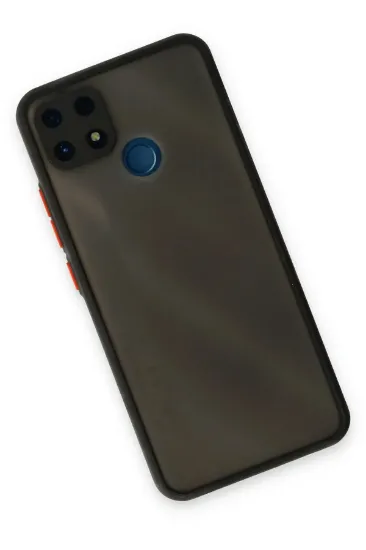 Newface Realme C25 Kılıf Montreal Silikon Kapak - Siyah resmi
