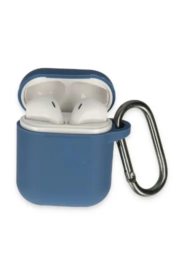 Newface Airpods 2 (2.nesil) Hang Kılıf - Lacivert resmi