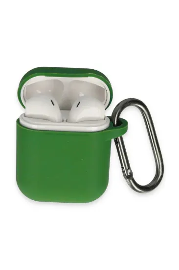 Newface Airpods 2 (2.nesil) Hang Kılıf - Haki Yeşil resmi