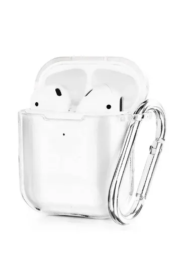 Newface Airpods 2 (2.nesil) Hang Kılıf - Şeffaf resmi