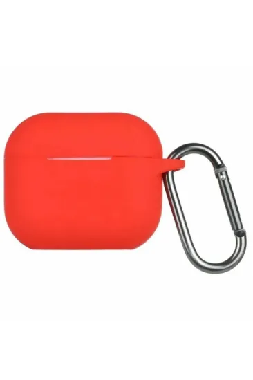 Newface Airpods 3 (3.nesil) Hang Kılıf - Kırmızı resmi