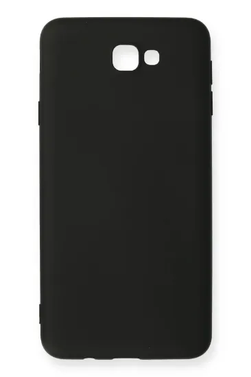 Newface Samsung Galaxy J7 Prime Kılıf Nano içi Kadife Silikon - Siyah resmi