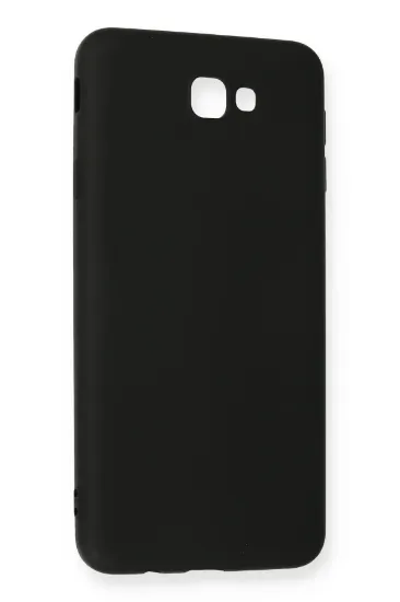 Newface Samsung Galaxy J7 Prime Kılıf Nano içi Kadife Silikon - Siyah resmi
