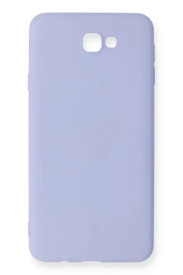 Newface Samsung Galaxy J7 Prime Kılıf Nano içi Kadife Silikon - Lila resmi