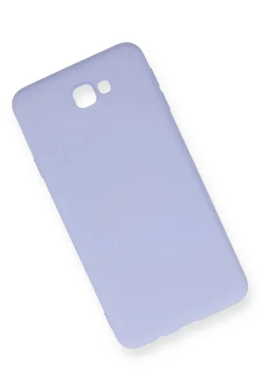 Newface Samsung Galaxy J7 Prime Kılıf Nano içi Kadife Silikon - Lila resmi