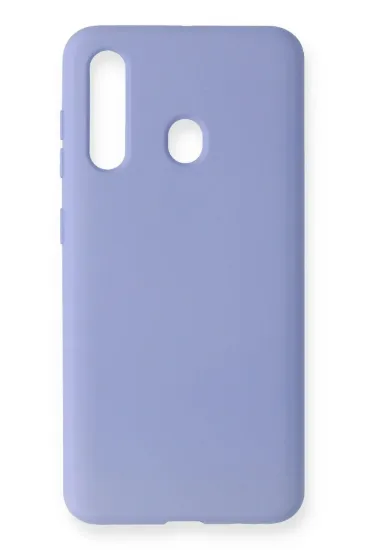 Newface Samsung Galaxy M40 Kılıf Nano içi Kadife Silikon - Lila resmi