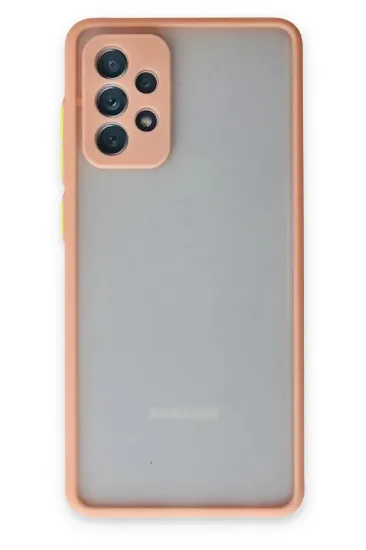 Newface Samsung Galaxy A72 Kılıf Montreal Silikon Kapak - Pembe resmi