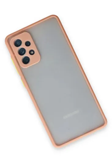 Newface Samsung Galaxy A72 Kılıf Montreal Silikon Kapak - Pembe resmi