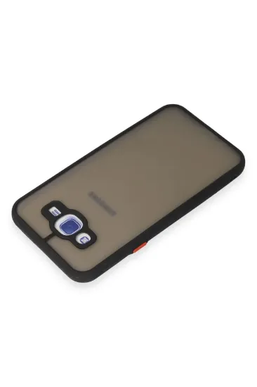 Newface Samsung Galaxy J7 Kılıf Montreal Silikon Kapak - Siyah resmi