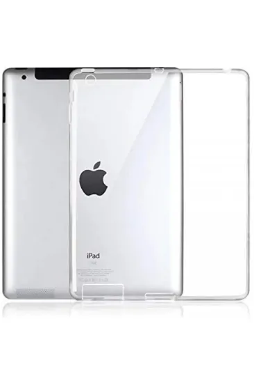 Newface iPad 4 9.7 Kılıf Tablet Şeffaf Silikon resmi
