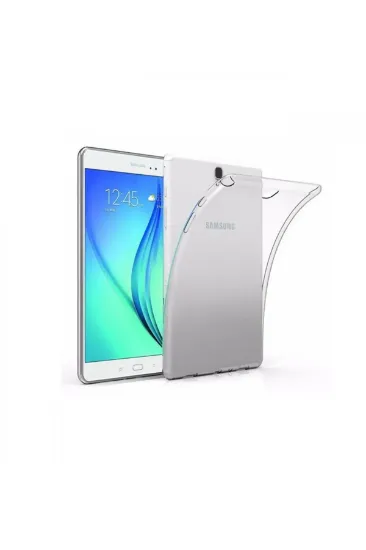 Newface Samsung Galaxy T560 Tab E 9.7 Kılıf Tablet Şeffaf Silikon resmi