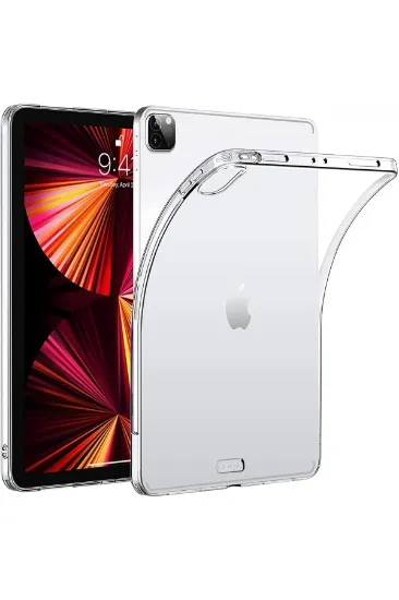 Newface iPad Pro 11 (2020) Kılıf Tablet Şeffaf Silikon resmi