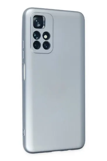 Newface Xiaomi Redmi Note 11T Kılıf Nano içi Kadife Silikon - Sky Blue resmi