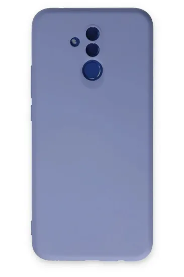 Newface Huawei Mate 20 Lite Kılıf Nano içi Kadife Silikon - Lila resmi