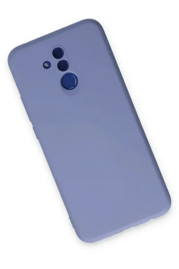 Newface Huawei Mate 20 Lite Kılıf Nano içi Kadife Silikon - Lila resmi
