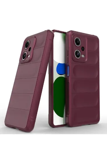 Newface Xiaomi Poco X5 5G Kılıf Optimum Silikon - Bordo resmi
