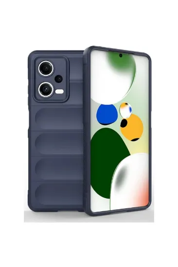 Newface Xiaomi Poco X5 5G Kılıf Optimum Silikon - Lacivert resmi