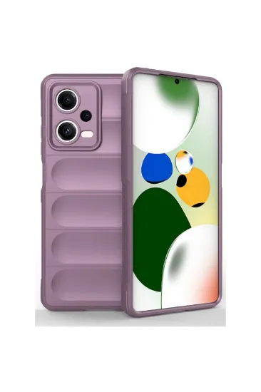 Newface Xiaomi Poco X5 5G Kılıf Optimum Silikon - Mor resmi