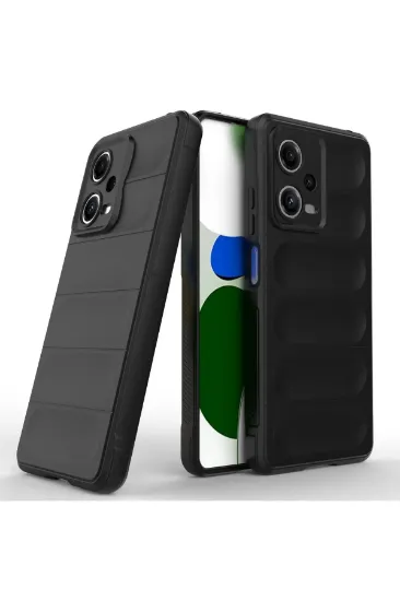 Newface Xiaomi Poco X5 5G Kılıf Optimum Silikon - Siyah resmi