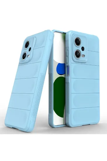 Newface Xiaomi Poco X5 5G Kılıf Optimum Silikon - Sky Blue resmi