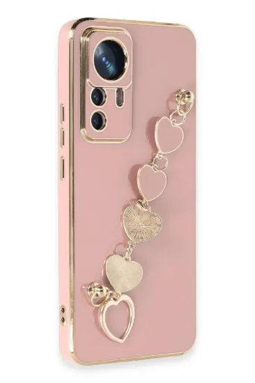 Newface Xiaomi Mi 12T Pro Kılıf Esila Silikon - Pudra resmi