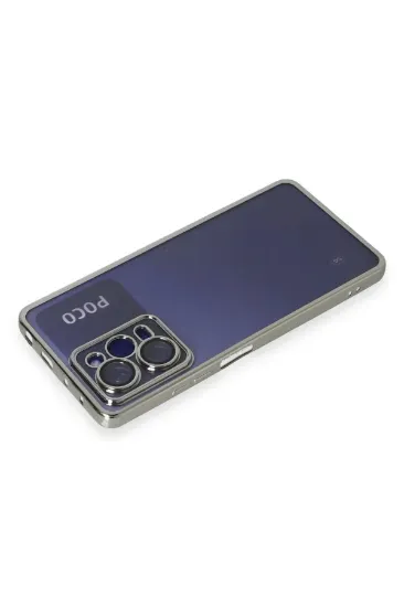 Newface Xiaomi Poco X5 Pro 5G Kılıf Razer Lensli Silikon - Gümüş resmi