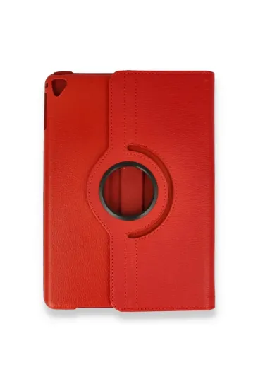 Newface iPad 4 9.7 Kılıf 360 Tablet Deri Kılıf - Kırmızı resmi