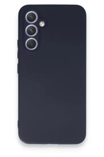 Newface Samsung Galaxy A54 5G Kılıf First Silikon - Lacivert resmi