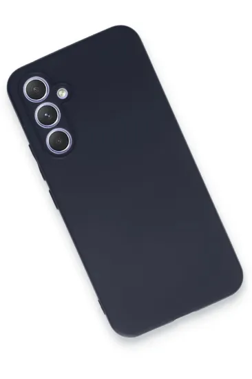 Newface Samsung Galaxy A54 5G Kılıf First Silikon - Lacivert resmi